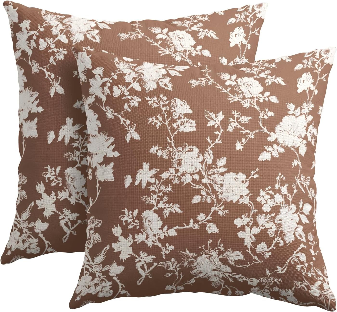 Vintage Floral Chinoiserie Pillow Covers