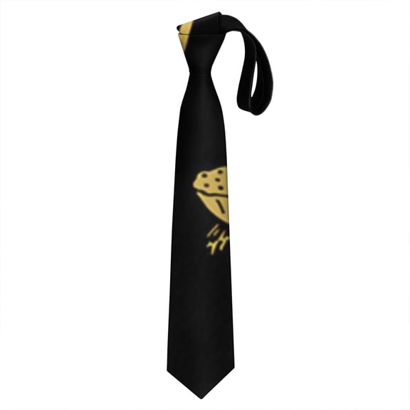 Vintage Floral Tie for Men - Retro Botanical Garden Print Formal Wedding Necktie