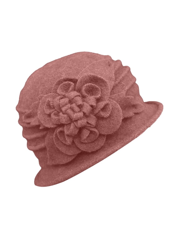 Vintage Floral Women's Wool Cloche Hat 1920s Winter Hat For Elegant Style Bucket Hat Men S Sun Hat Foldable Men's Modern Sun Hat Has Gentlemen Men's Sun Hat Techno Bucket Hat Sailor Hat Boys Straw Hat