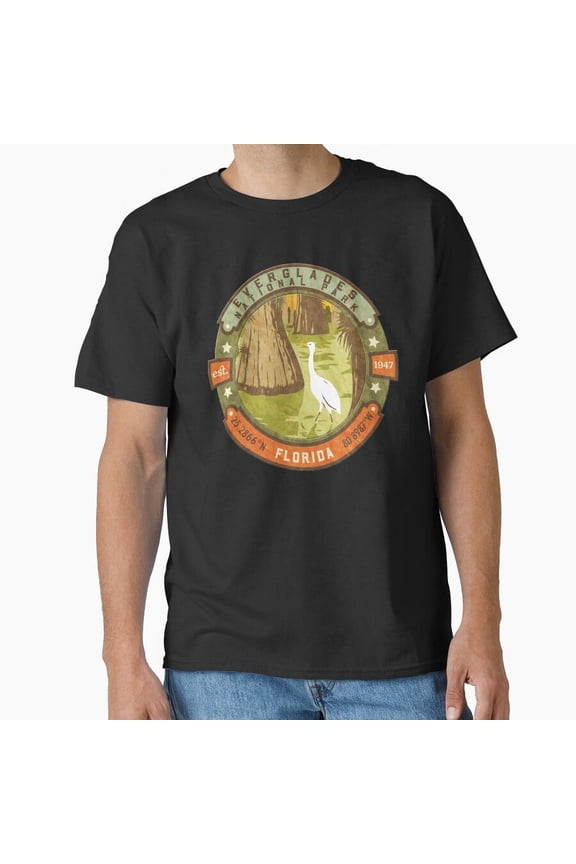 Vintage Florida Everglades National Park Classic T-Shirt T-Shirt - Perfect T-Shirt For Everyone