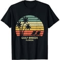 thumbnail image 1 of Vintage Florida Gulf Breeze Beach T Shirt Cool Retro Tee T-Shirt, 1 of 3