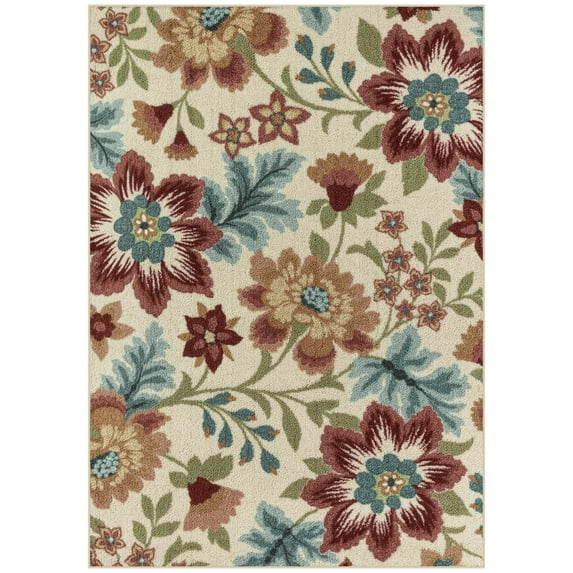 Vintage Flower Art Living Room Carpet Home Decoration Entrance Door Mats Kitchen Hallway Balcony Bathroom Rugs Home Decor