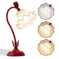 thumbnail image 1 of Vintage Flower Desk Lamp - 3-Color Adjustable Cottagecore Lamp for Aesthetic Flower Lamps for Bedrooms and Office, 1 of 7