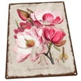 thumbnail image 1 of Vintage Flower Encyclopedia, Magnolia 9"x12" Metal Sign, Wall Decor for Porch, Patio, or Deck, 1 of 3