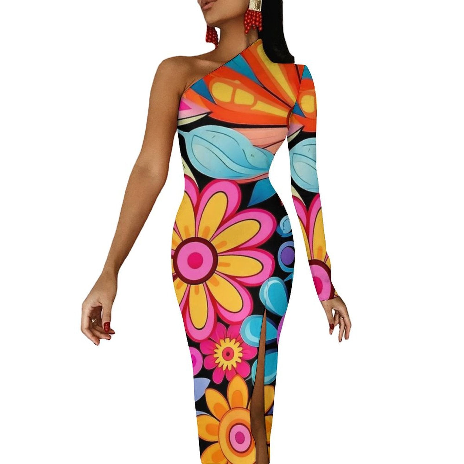 bodycon dress aesthetic BlackMilk | Unfolding Chapters Sheer Bodycon Slip Dress | Black