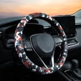 thumbnail image 1 of Vintage Flowers Steering Wheel Cover Auto Steering Wheel Protector, Anti-Slip, Breathable, Absorbing Sweat, Universal Car Accessories 14.5–15 inch,Fit for Most Car, Trucks, SUV, 1 of 10