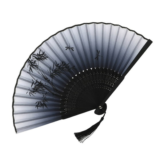Vintage Folding Hand Fan Chinese Japanese Bamboo Fans Craft Gifts Women Dance Performance Props Home Decoration Ornaments