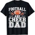 thumbnail image 1 of Vintage Football And Cheer Dad Daddy Cheerleader Player Fathers Day T-Shirt S-5XL - Trending Birrthday Tee Gifts Vintage Tee -Birthday Gifts, 1 of 3