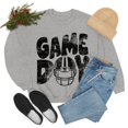 thumbnail image 1 of Vintage Football Game Day Sweatshirt Tailgate Football Fan Female Shirt 3XL, 1 of 7