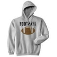 thumbnail image 1 of Vintage Football Sweater Cool Sports Funny Graphic Novelty Hoodie, 1 of 8