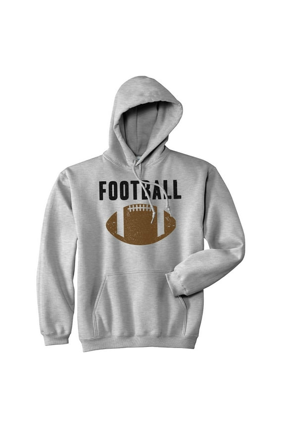Vintage Football Sweater Cool Sports Funny Graphic Novelty Hoodie