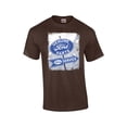 thumbnail image 1 of Vintage Ford Genuine Parts Sign Adult Short Sleeve T-shirt-Brown-XL, 1 of 4