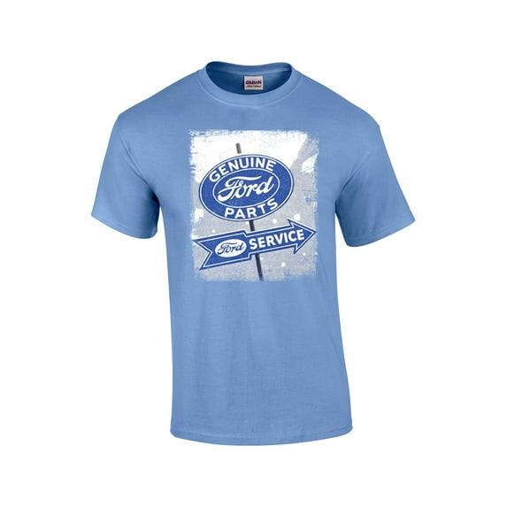Vintage Ford Genuine Parts Sign Adult Short Sleeve T-shirt-Carolina-XXXL