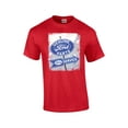 thumbnail image 1 of Vintage Ford Genuine Parts Sign Adult Short Sleeve T-shirt-red-XXXL, 1 of 4