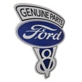 thumbnail image 1 of Vintage Ford V8 Genuine Parts Embossed Metal Sign, 1 of 6