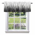 thumbnail image 1 of Vintage Forest Grey, Kitchen Curtain Valances for Windows Farmhouse Short Curtains, Modern Gradient Aesthetics Color Decor Rod Pocket Valance Curtain for Bedroom Cafe Living Room, 1 of 8