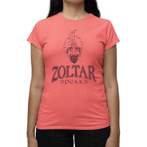 Vintage Fortune Teller Tee, Zoltar Speaks Women's Color T-shirt