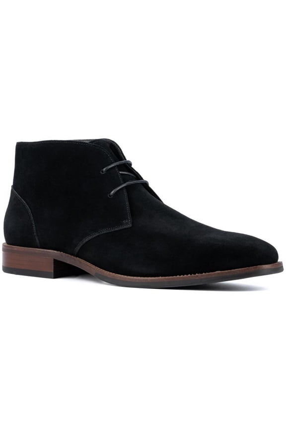 Co. Mens Aldwin Suede Square Toe Booties