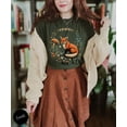 thumbnail image 1 of Vintage Fox Moon Phases TShirt, Whimsical Cottagecore Aesthetic Tee, Celestial Whimsigoth T-Shirt, Victorian Illustration Tee, 1 of 5
