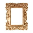 thumbnail image 1 of Vintage Frame Photo Resin Frame, Mini Resin Jewelry Display Frame ,Photography Photo Frame DIY Small Photo Frame for Manicure Photo Home Decoration ( Gold,3.94x3.35 Inch), 1 of 5