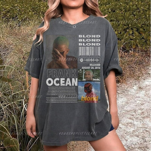 Vintage Frank Ocean unisex tshirt Blond Album Rap 90s Tee Frank Ocean