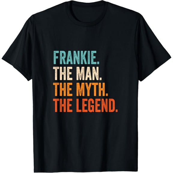 Vintage Frankie Man Myth Legend Graphic Short Sleeve Unisex T-Shirt