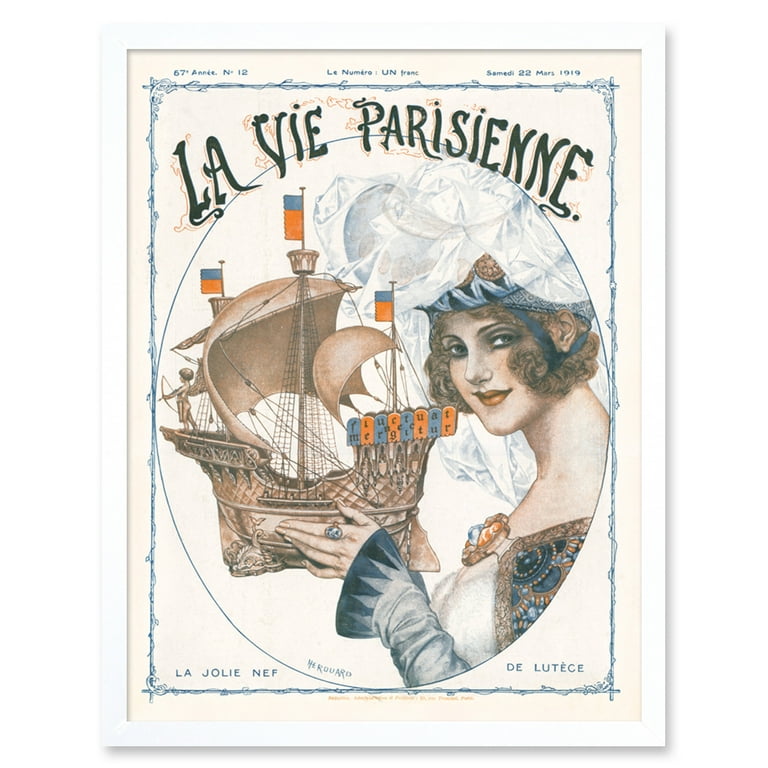 Antique Replica Ships in Nice, France Art Print Antique Replica Ships in Nice, France Art Print
