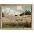 thumbnail image 1 of Vintage French Wall Art, Wildflower Landscape Painting Art - French Cottage Living Room Wall Decor - 8" x 10" Unframed Canvas Prints for Bedroom Living Room Bathroom Spring Landscape, 1 of 13