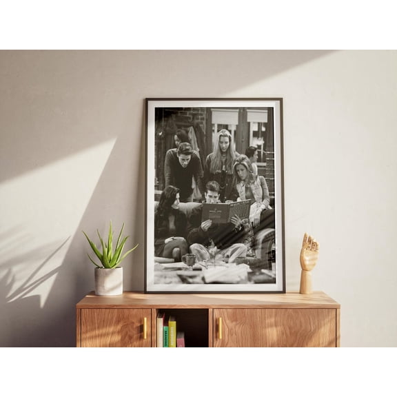 Vintage Friends Movie Poster Retro, Wall Art 1994 Series Movie Friends Home Decor, Print Art For Fans, Room Decor, Unframed Poster Size 8x12 F03.1.21l470