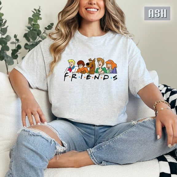 Vintage Friends Scooby Doo T-shirt, Scooby Doo Best Day Ever Shirt, Cartoon Scooby Doo Friends shirt, Friends Tee, Scooby Doo Tee
