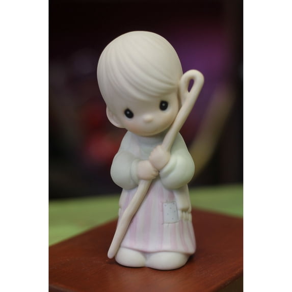Vintage Frills 'Precious Moments' Sheppard Porcelain Figurine