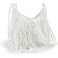 thumbnail image 1 of Vintage Fringe hobo bags for Women Vegan Faux Suede Leather Tassel Crossbody Bag Fringe Purse, 1 of 8