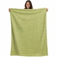 thumbnail image 1 of Vintage Fruit Green Blanket Soft Cozy Warm Throw Blanket for Couch, Plush Fuzzy Flannel Fleece Blankets for Sofa, Farmhouse Retro Solid Color Linen Texture Bed Blankets Gifts for Men, 30"x40", 1 of 9