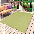 thumbnail image 1 of Vintage Fruit Green Outdoor Rug 5x8 Ft, Non Slip Washable Area Rug, Farmhouse Retro Solid Color Linen Texture Patio Rugs Carpet Runner, Large Floor Mat for Indoor/Outdoor Deck Porch Camping, 1 of 8