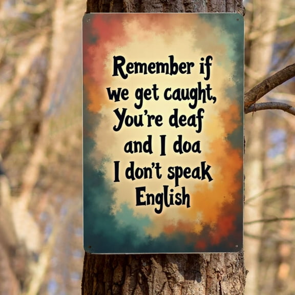 Vintage Funny Bar Metal Tin Signs Man Cave Decor Cool Stuff For Your Room Bar Sign For Home Bar Mancave Decor Garage Signs For Men Work Shop Accessories Remember If We Get Caught Sign For Bedroom