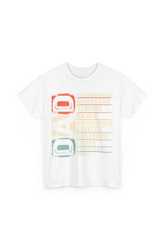 Vintage Funny Definition Of Dad Retro Meme Joke Father Day Unisex T-Shirt N02108, up to size 5XL