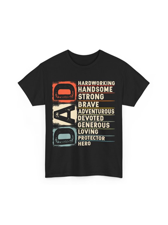 Vintage Funny Definition of Dad Retro Meme Joke Father's Day T-Shirt