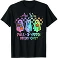 thumbnail image 1 of Vintage Funny Fall Directions Teacher Halloween Graphic T-Shirt, 1 of 2