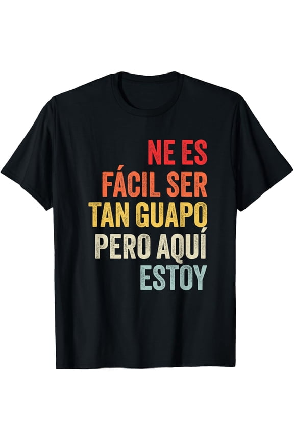 Vintage Funny Spanish Dad Para Papa Dia Del Padre Fathers Day T-Shirt S-5XL Trending Birrthday Tee Gifts Vintage Tee -Birthday Gifts
