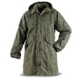 thumbnail image 1 of Vintage G.I USA Army Military Camo, Night Desert Fishtail Parka with Hood, 1 of 3