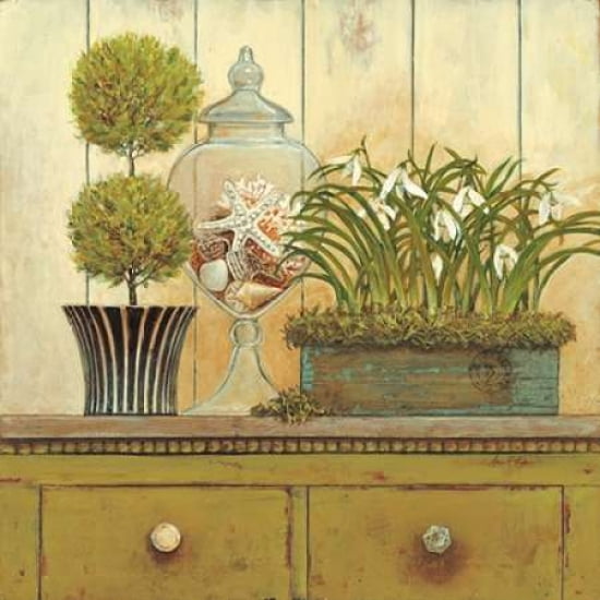 Vintage Garden 3 Canvas Art - Arnie Fisk (24 x 24)