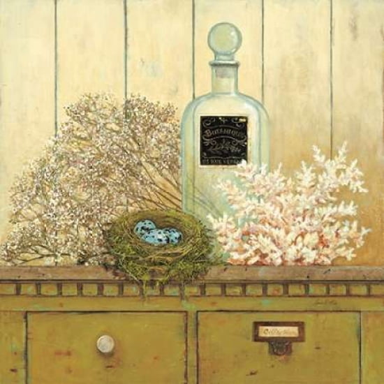 Vintage Garden 4 Canvas Art - Arnie Fisk (24 x 24)