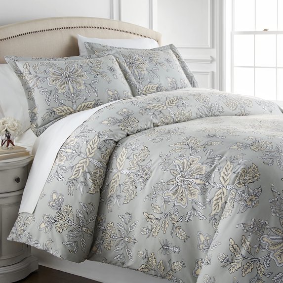 Vintage Garden Printed Comforter Set by SouthShore Fine Linens