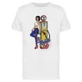 thumbnail image 1 of Vintage Gas Pump Pin-Up Girl T-Shirt Men -Image by Shutterstock, Male XX-Large, 1 of 2