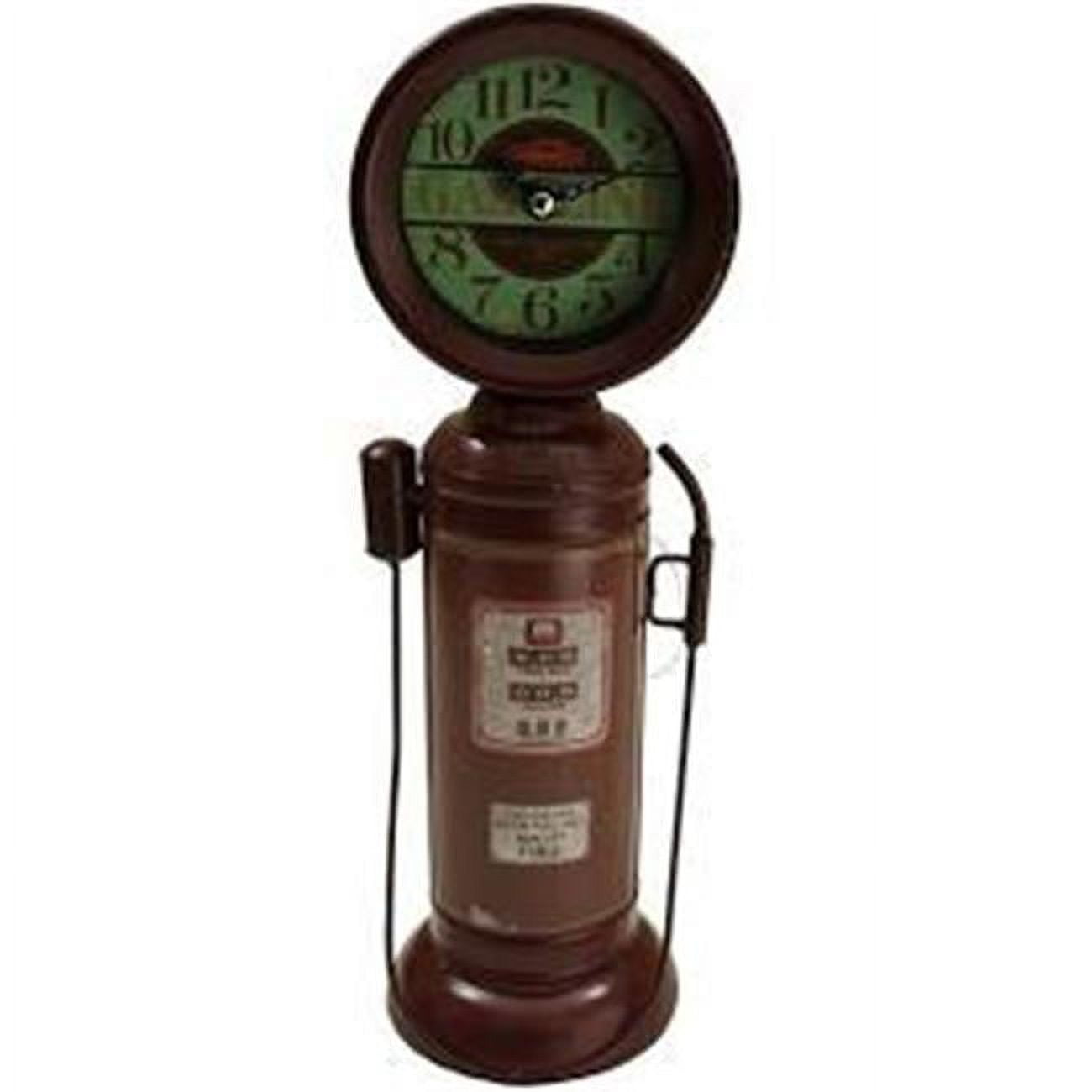 Vintage Gas Station Quality Motor Fuel Gasoline Pump Clock Garage/Shop/Bar Decor Vintage Gas Station Quality Motor Fuel Gasoline Pump Clock Garage/Shop/Bar Decor