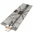 thumbnail image 1 of Vintage Gate Area Rugs Collection 2'x6', Farmhouse Wooden Grain Shabby Chic Door Non Slip Indoor Rectangle Throw Runner Rug Floor Mat Carpet for Living Room Dining Table Bedroom Nursery, 1 of 9