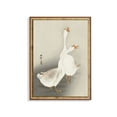 thumbnail image 1 of Vintage Geese Art Poster Asian Neutral Bird Wall Art Home Decor, 12x18 UNFRAMED, 1 of 3