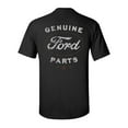 thumbnail image 1 of Vintage Genuine Ford Parts Logo Adult Unisex Short Sleeve T-shirt, Black- 4XL, 1 of 4