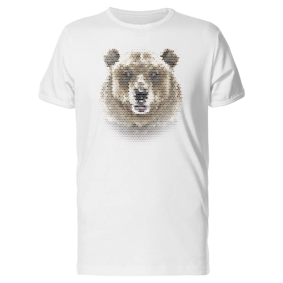 Vintage Geometric Bear Design T-Shirt Men -Image by Shutterstock, Male 3X-Large