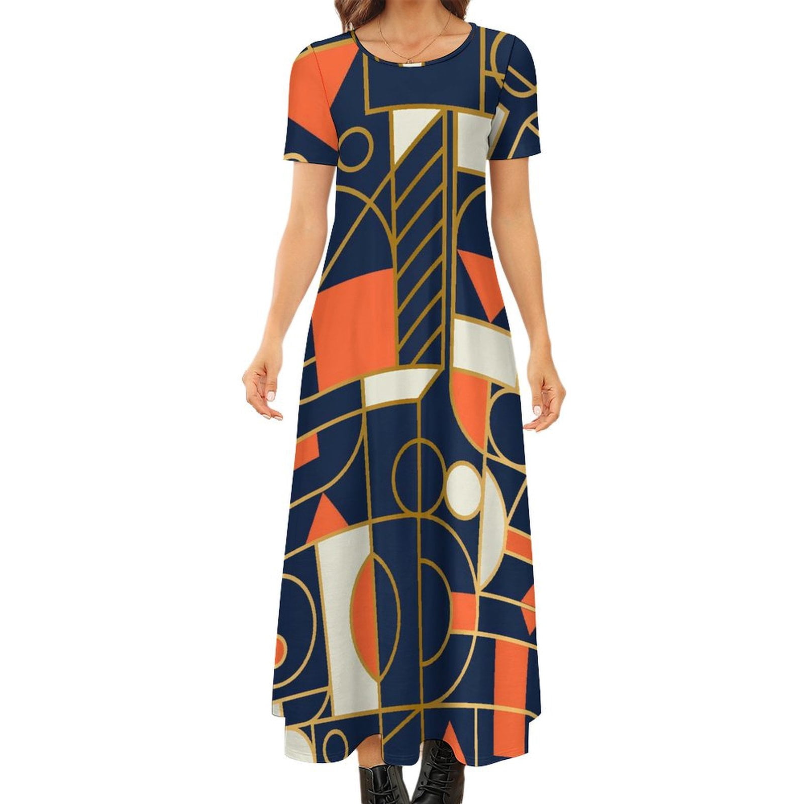 Stephanie™ | Geometric Dress